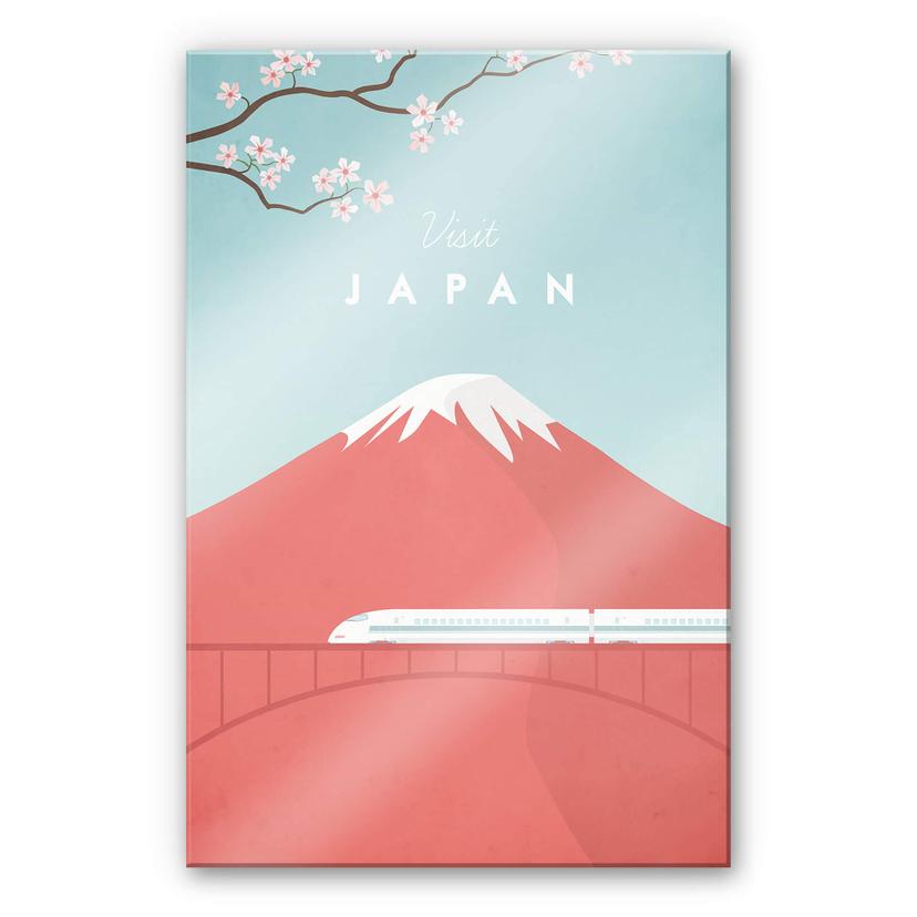 Akrylbillede Rivers - Japan