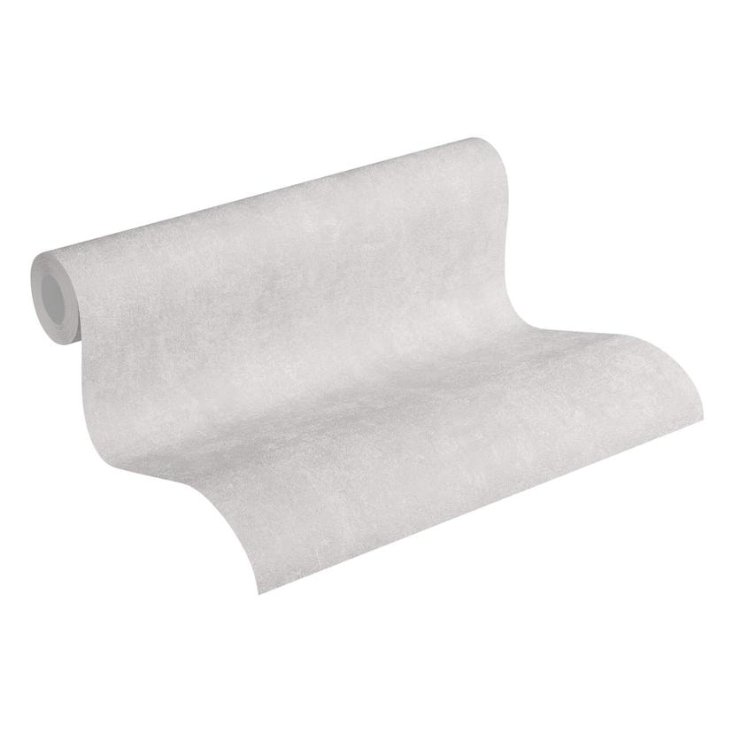 Livingwalls Papier peint intissé New Walls Loft Living effet béton gris, blanc