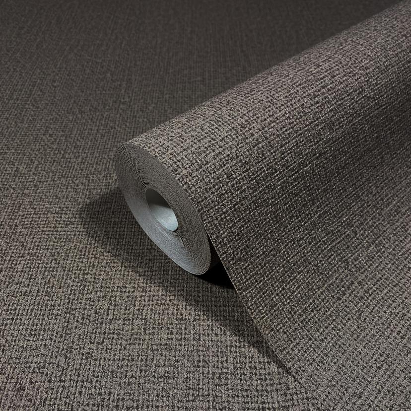 Non-woven tekstil tapet brun tekstur