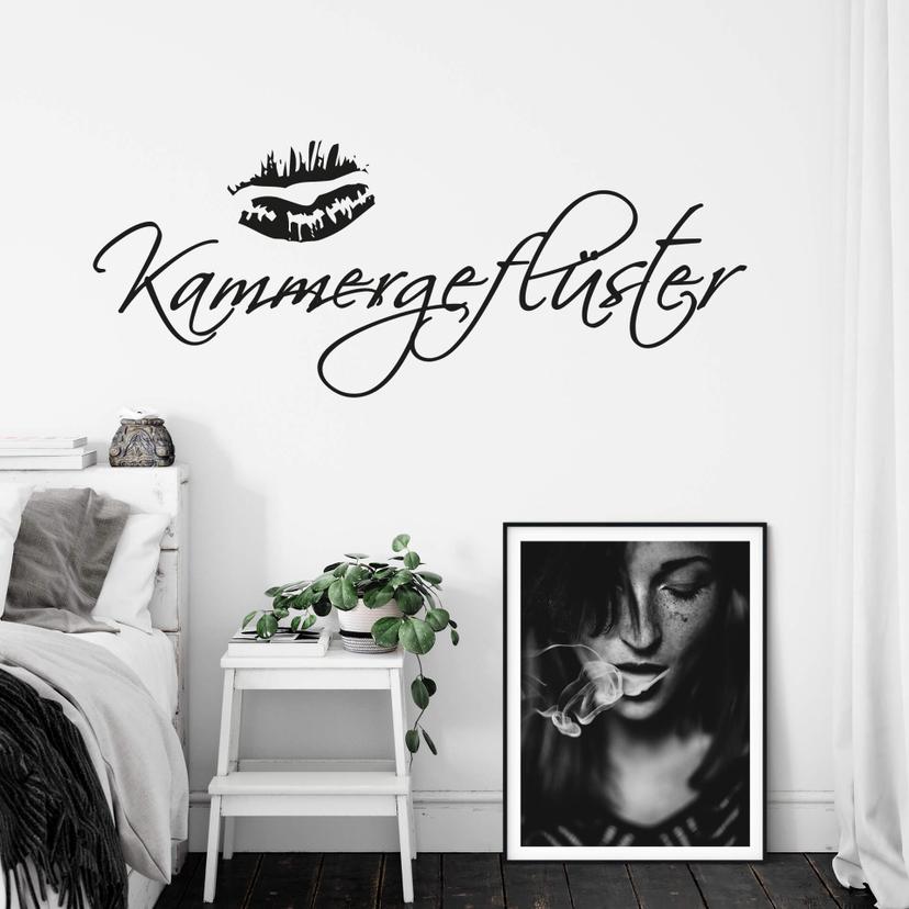 Wandtattoo Kammergeflüster
