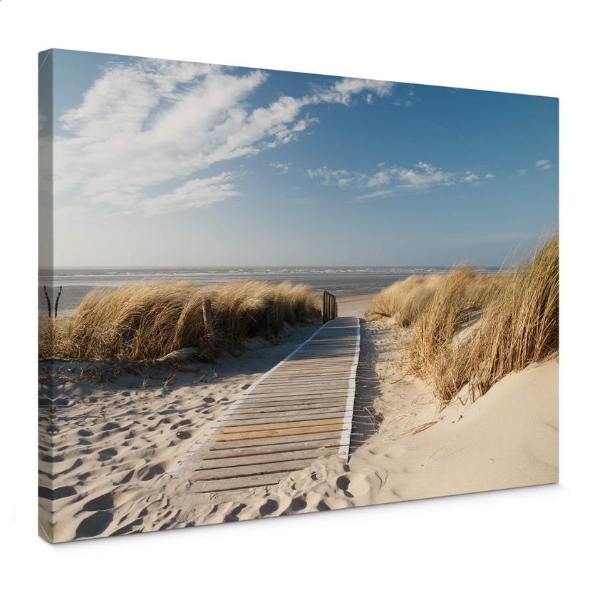 Tableau sur toile - Au bord de la mer Baltique