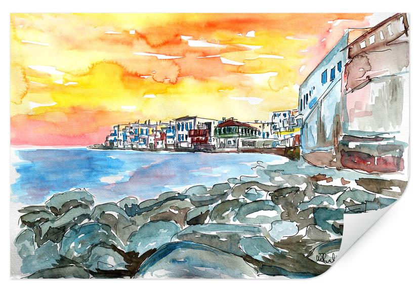 Wallprint Bleichner - Magnificent Mykonos