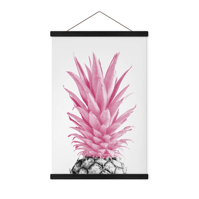 Tekstil plakat 1X Studio - Pink Pineapple