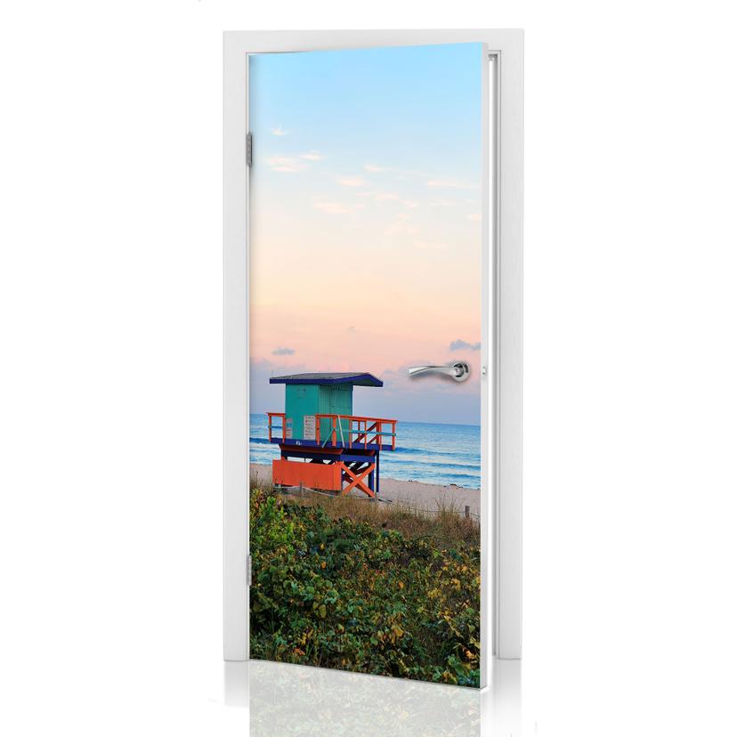 Türdesign Miami Rettungsschwimmerhäuschen 91x200 cm