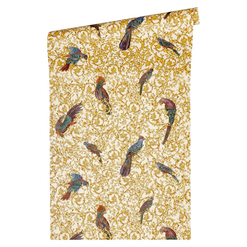Versace wallpaper Vliestapete Barocco Birds Tapete