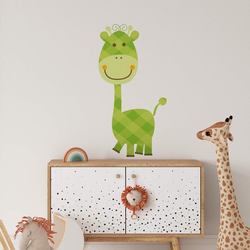 Giraf (mønster) wallsticker