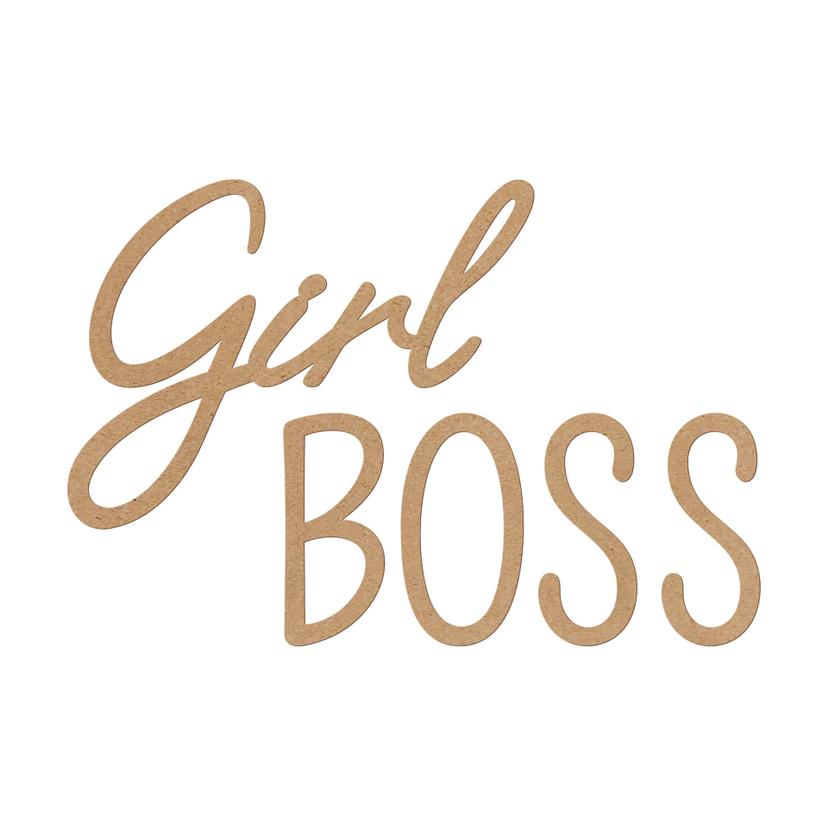 Decoro MDF Girl Boss