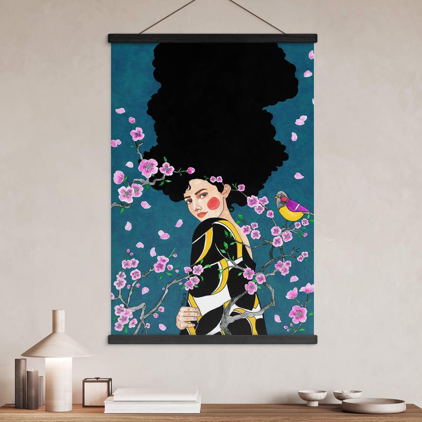 Poster tessile Hülya - You and I