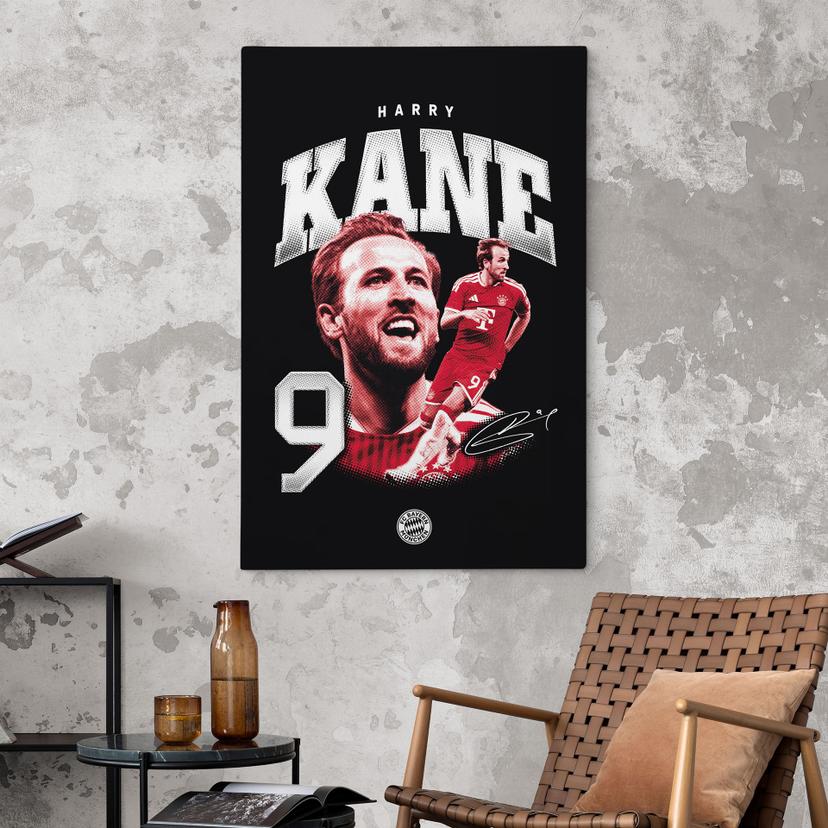 Canvas schilderij FCB - Harry Kane 2026/27