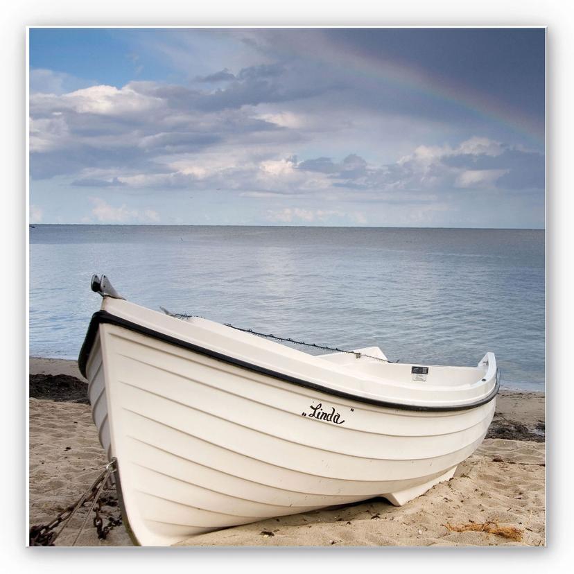 Tableau Forex - Plage idyllique - carré