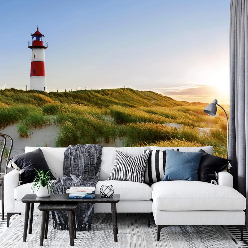 Fotobehang Papierbehang Lighthouse - 366x254 cm