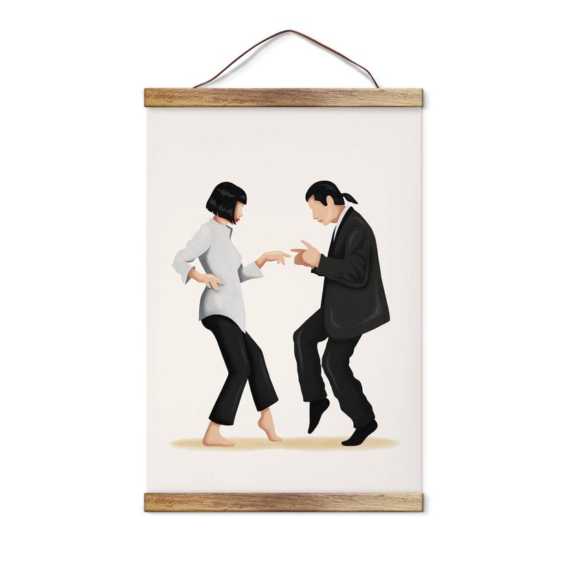 Tekstil plakat Tohmé - Pulp Fiction