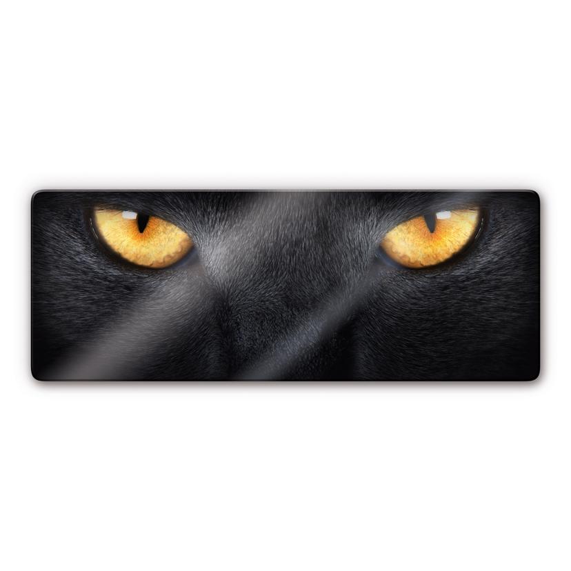 Tableau en verre - Yeux de Chats 2
