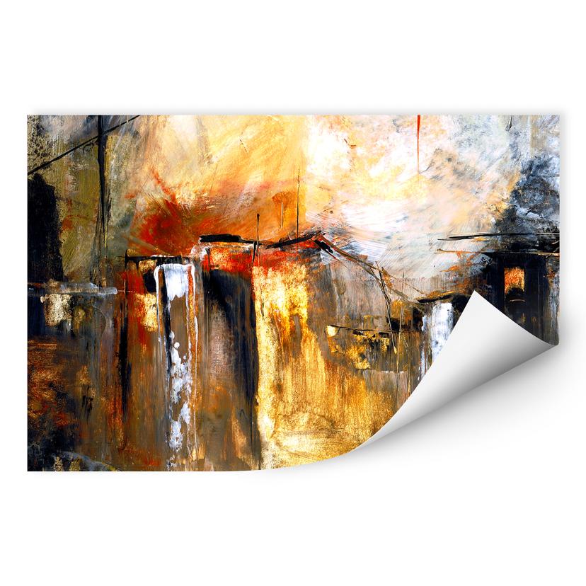 Zelfklevende Poster - Niksic - Licht & Landschap