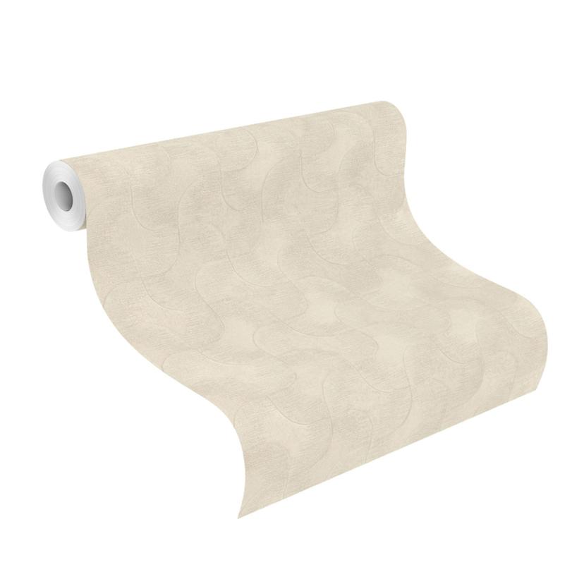 mønstret tapet, non-woven tapet Sky Lounge beige 10.00x1.06 m