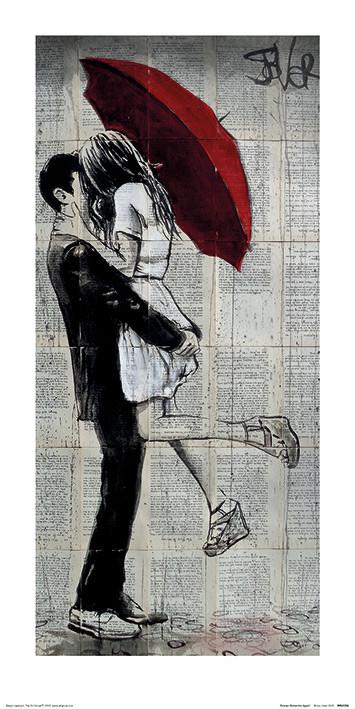 Plakat Loui Jover - Forever Romantics Again kunsttryk, Loui Jover (30 x 60 cm)
