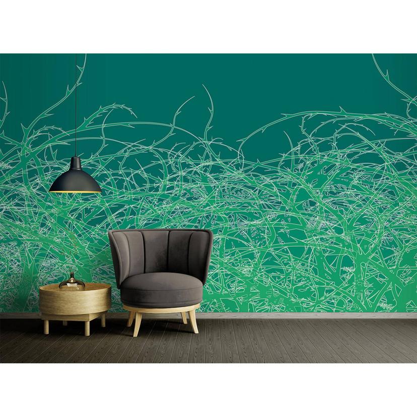 Architects Paper Papier peint photo Atelier 47 Thorn Style graphique vert