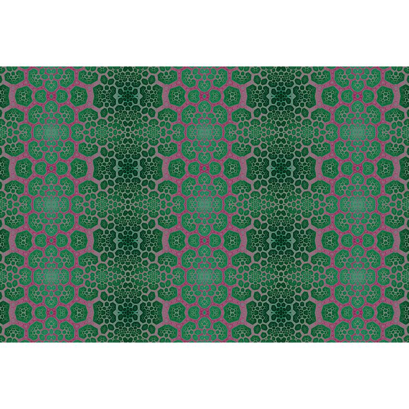 Livingwalls Fotomurale Walls by Patel fractal 3