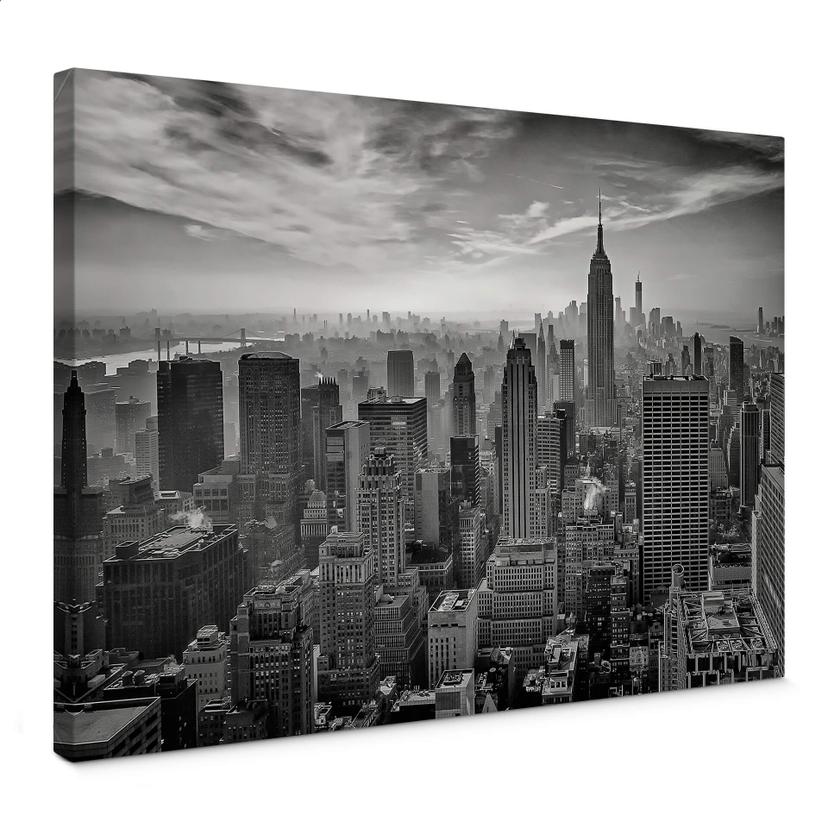 Canvasbillede - Schilbe - Hazy Gotham