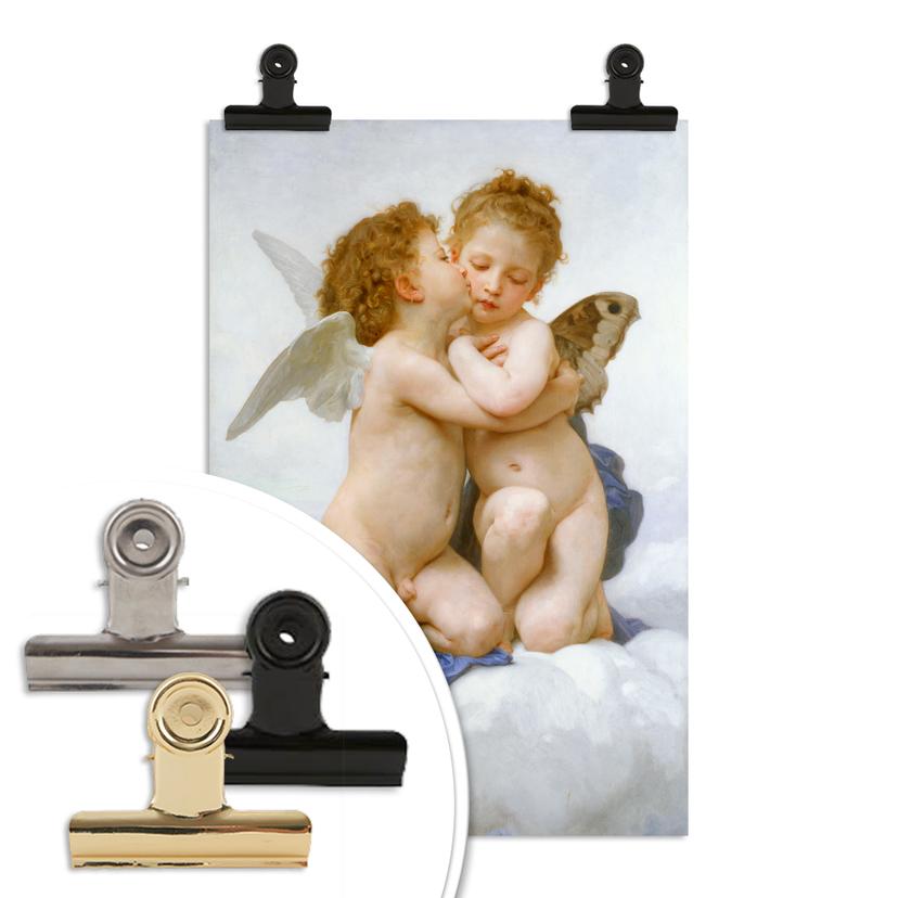 Poster Bouguereau - Il primo bacio