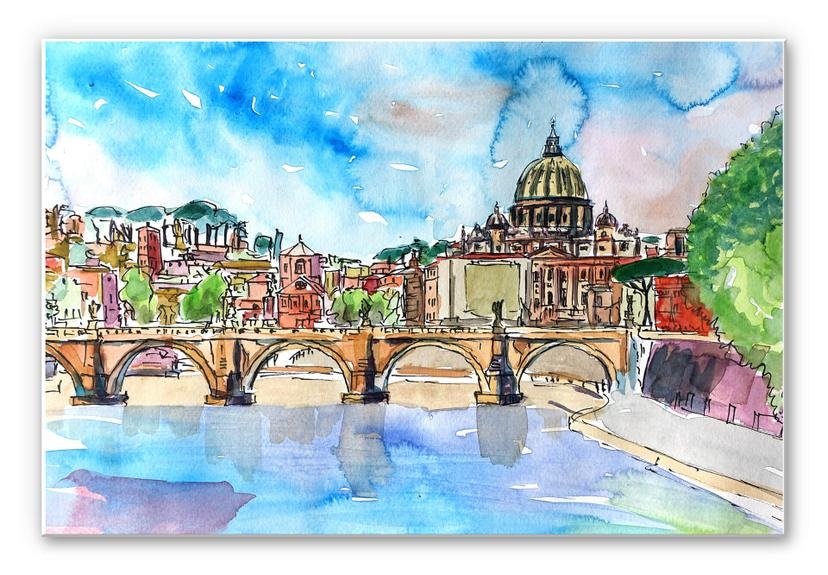 Wandbild Bleichner - Vatican in Rome