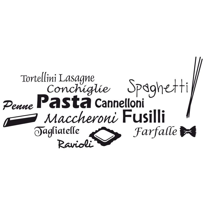 Sticker mural - Pasta