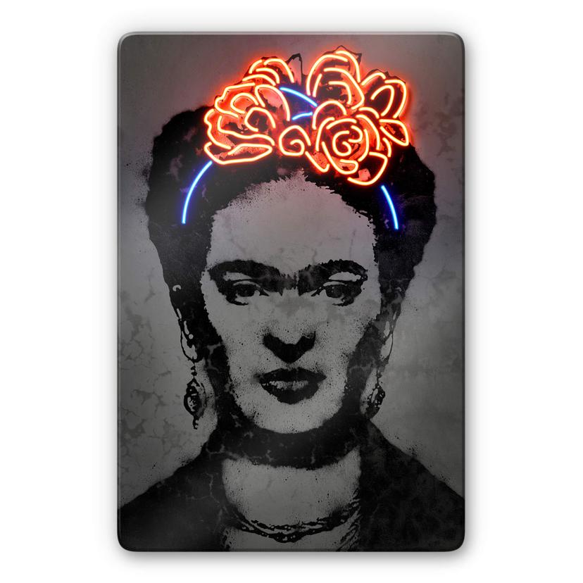 Glasschilderij Mielu - Frida