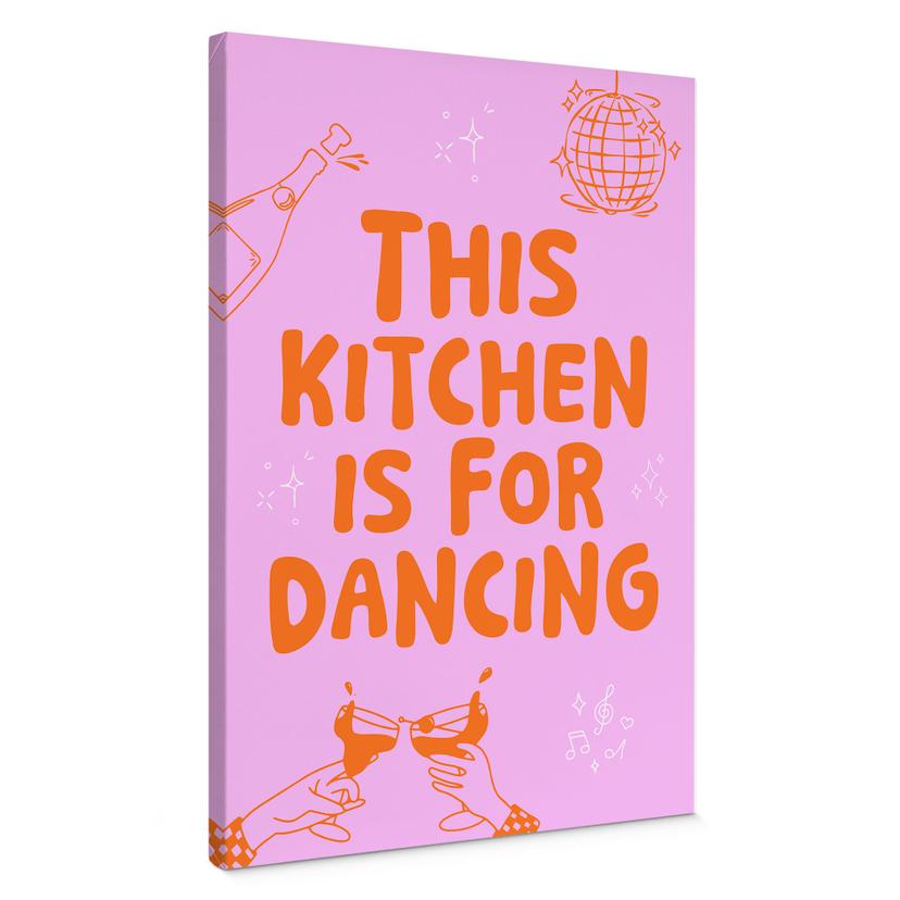 Canvasbillede Dette køkken er til at danse i - Ohkimiko