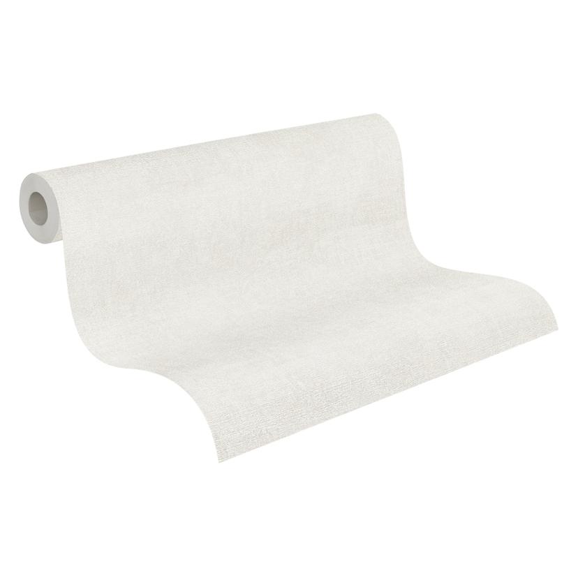 Papel pintado sencillo con textura crema beige - Papel pintado no tejido discreto monocromo moderno