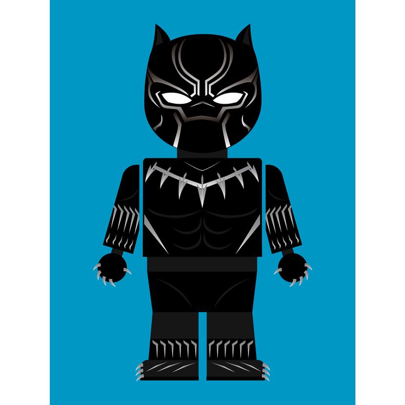 Fotomurale Gomes - Black Panther