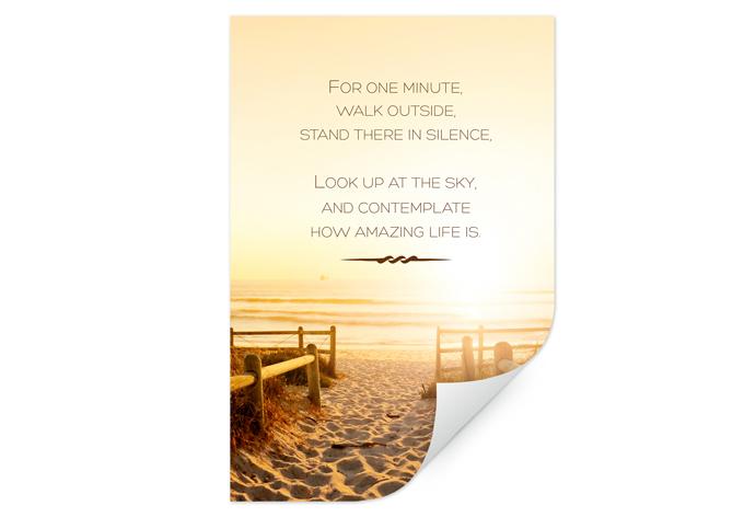 Muurprints For one Minute...