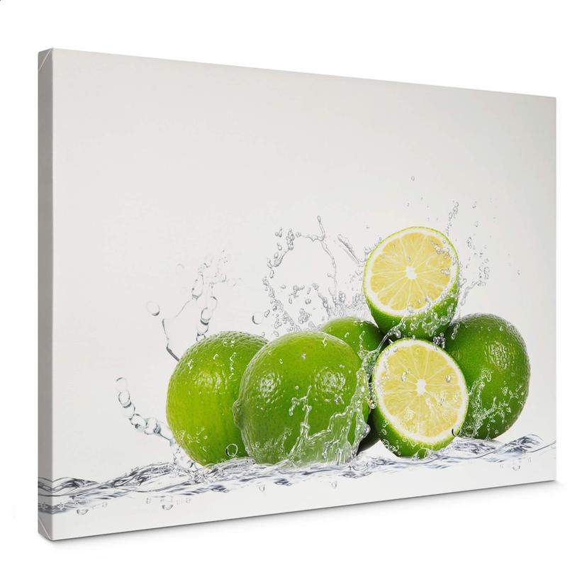 Lienzo Splashing Limes