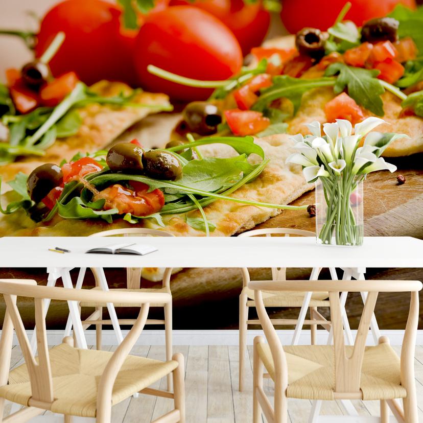Fototapet - Italiensk Pizza