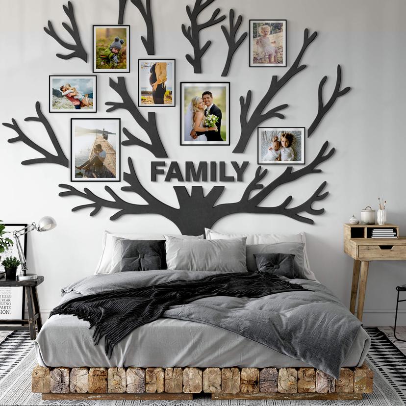 Decoro MDF Albero della vita XXL (19 pezzi)