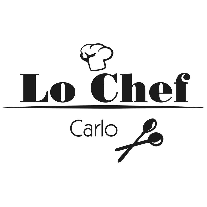 Sticker mural  Lo chef + Nom à personnaliser