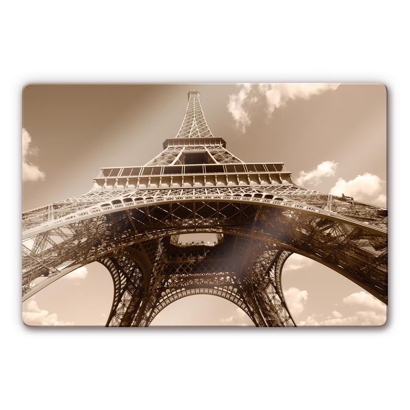 Glasbillede - Eiffel Tårnet i Perspektiv
