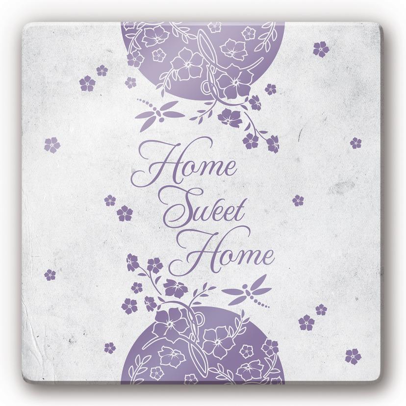 Tableau en verre - Home Sweet Home