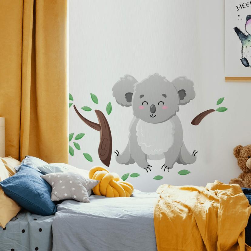 Muursticker Schattige Koala
