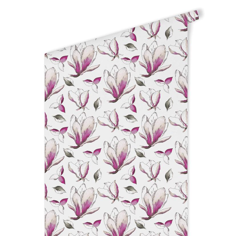 Carta da parati a motivi - Fiori