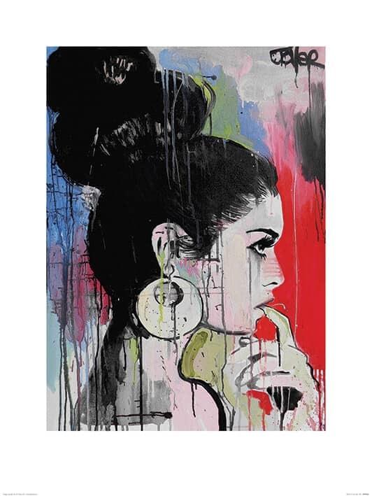 Plakat Loui Jover - Planeter kunsttryk, Loui Jover (60 x 80 cm)