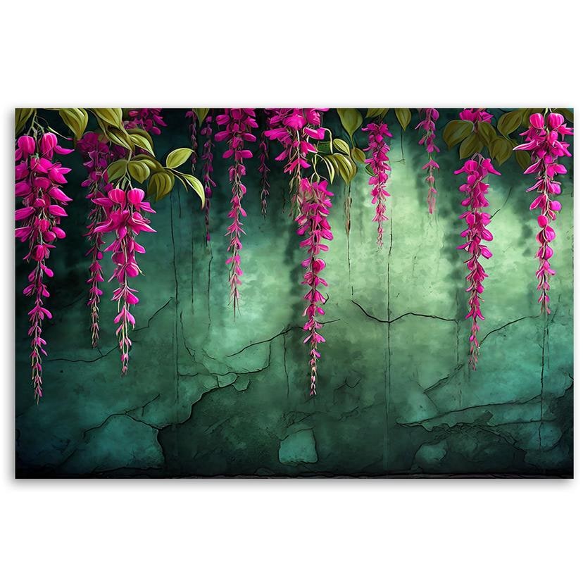 Canvasbillede, Hængende blomster