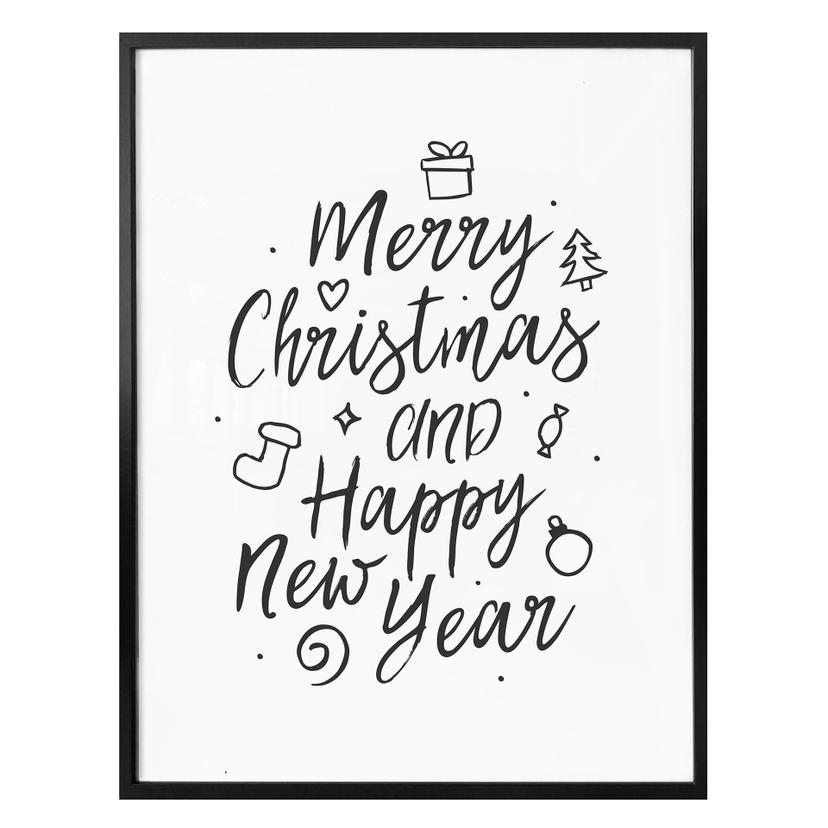 Plakat - Merry Christmas