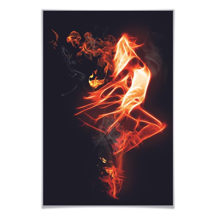 Poster - Flammes