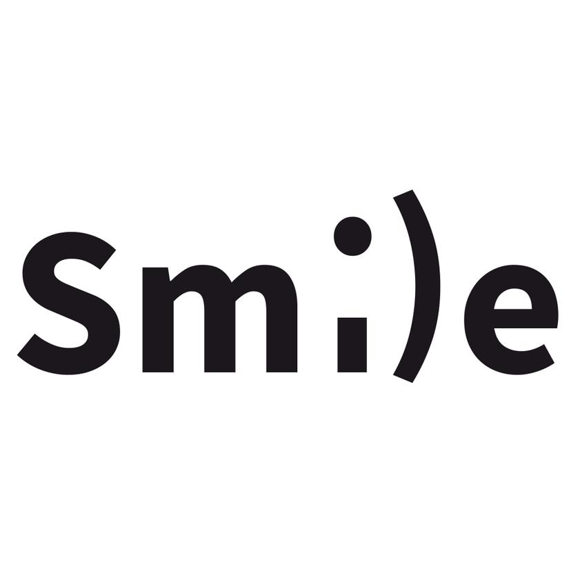 Sticker mural - Smile