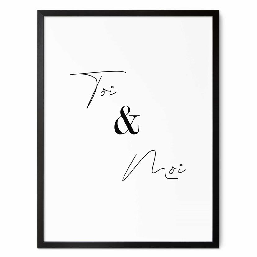 Póster Toi et moi