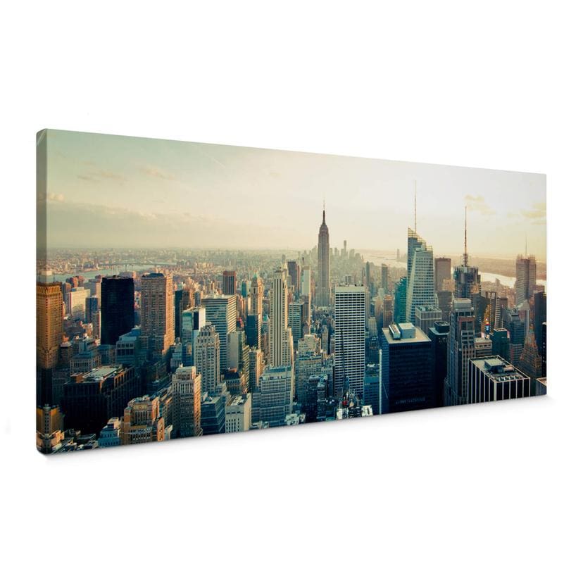 Tableau sur toile Skyline de New York City - Panorama