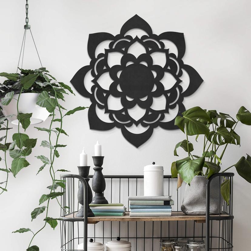 MDF - Decoración en madera - Mandala Lotus