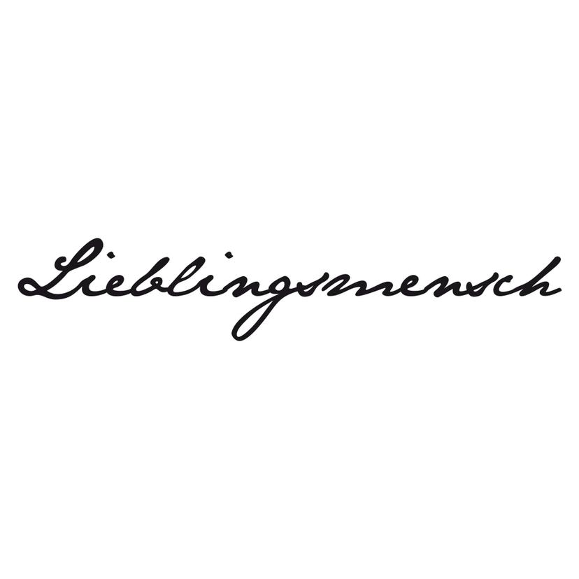Wandtattoo Lieblingsmensch