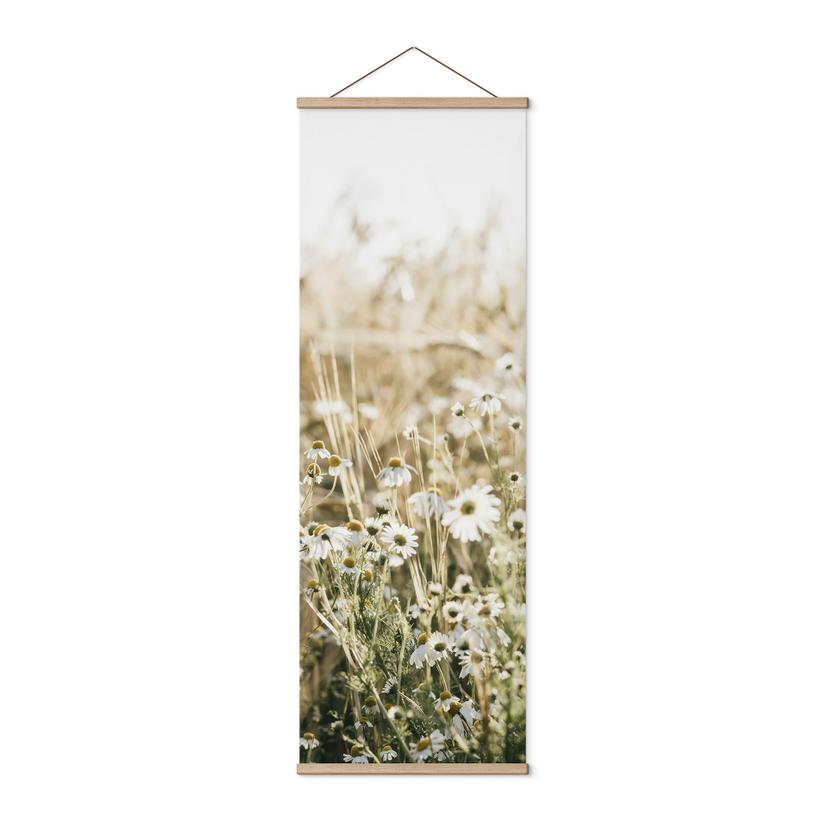Tekstil plakat Sommereng med kamille - Annie - Panorama