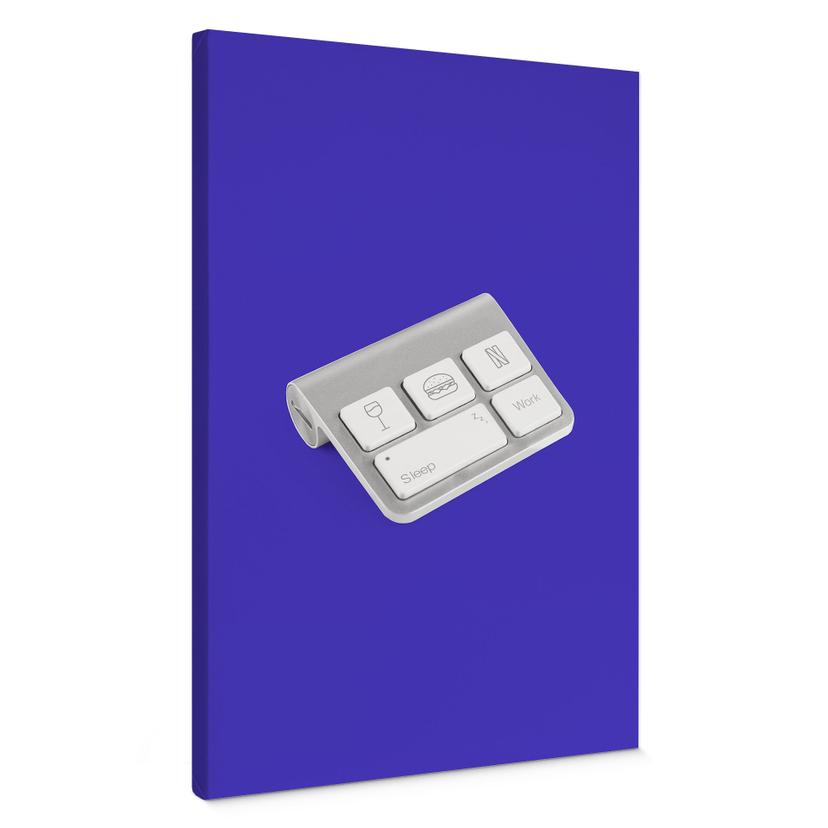 Lærredsprint - Livets tastatur - Pozdniakov